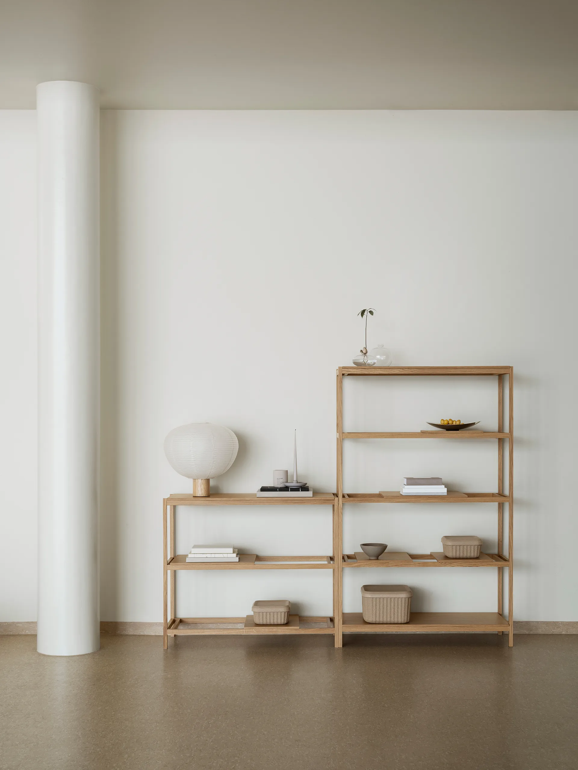 Avo vase 14.5 cm, Clear blomus