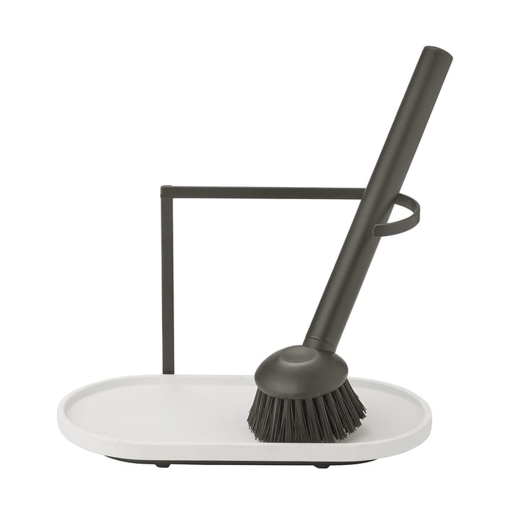 Dhuva dish brush and soap holder - Lily White - Blomus