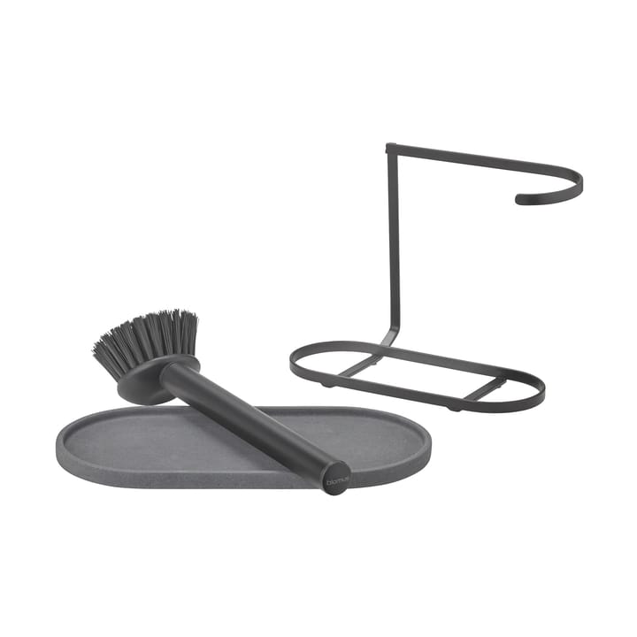 Dhuva dish brush and soap holder, Magnet blomus