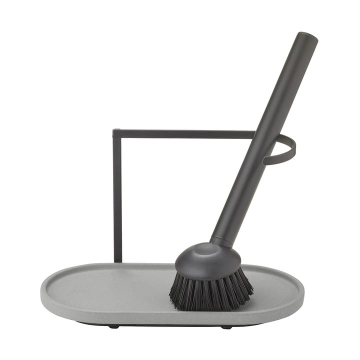 Dhuva dish brush and soap holder - Micro Chip - Blomus
