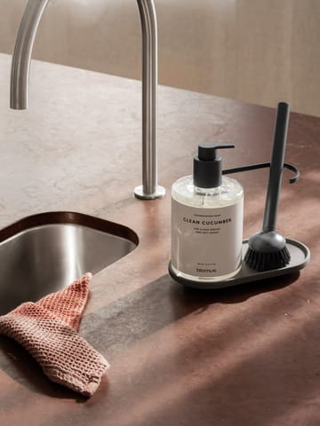 Dhuva dish brush and soap holder - Micro Chip - blomus