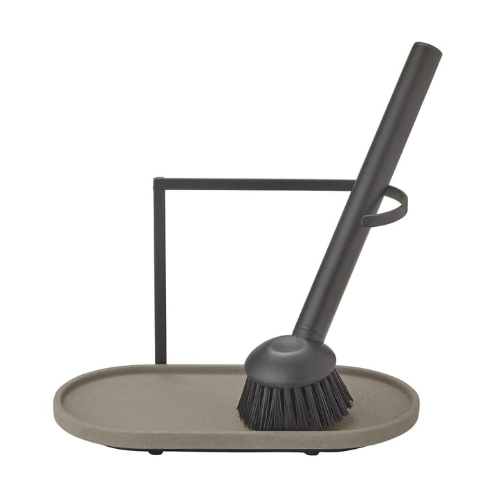 Dhuva dish brush and soap holder - Mourning Dove - Blomus