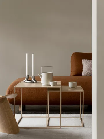 Doodle candle holder - Matte stainless steel - blomus