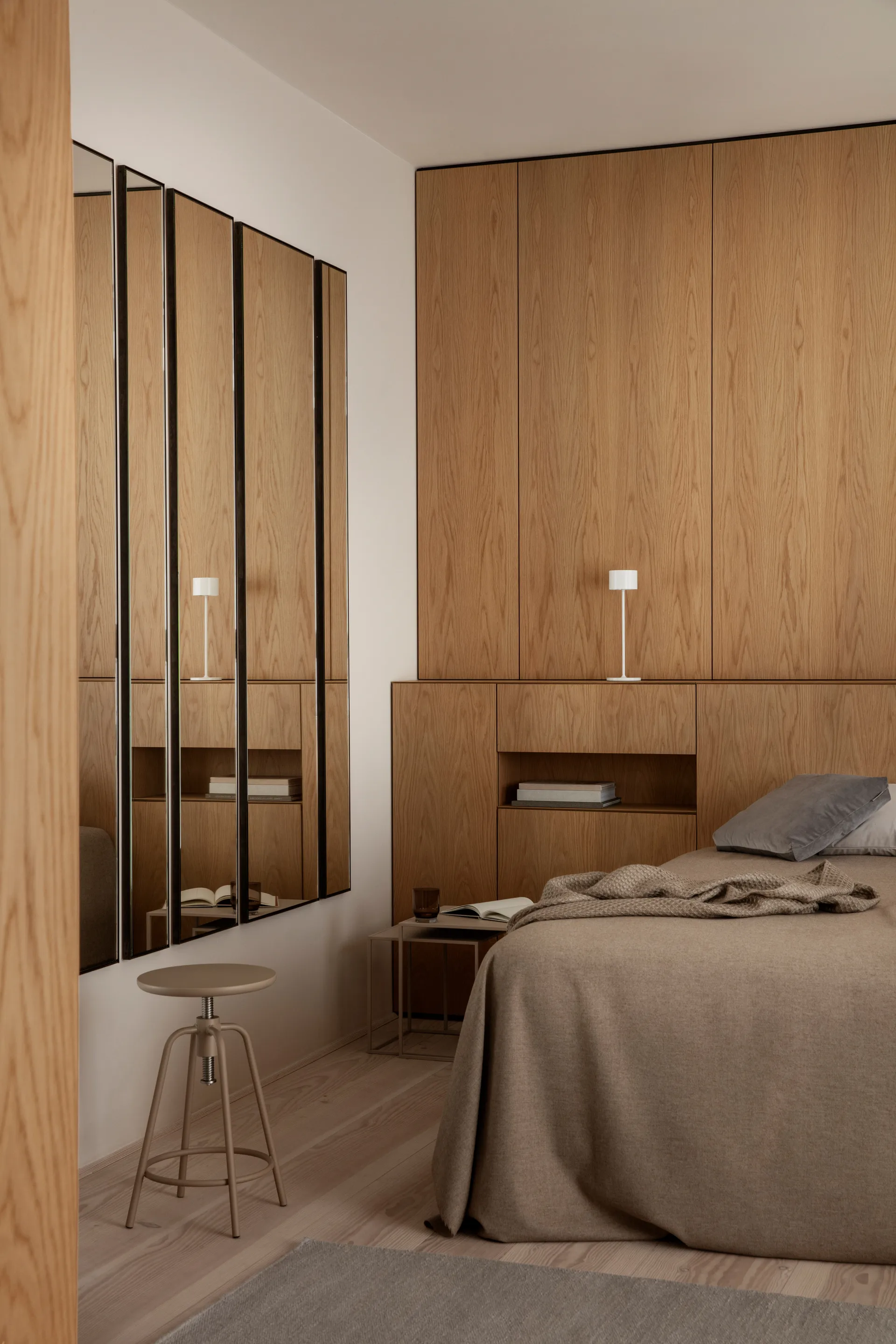 Farol mobile LED-lamp 33 cm, White blomus