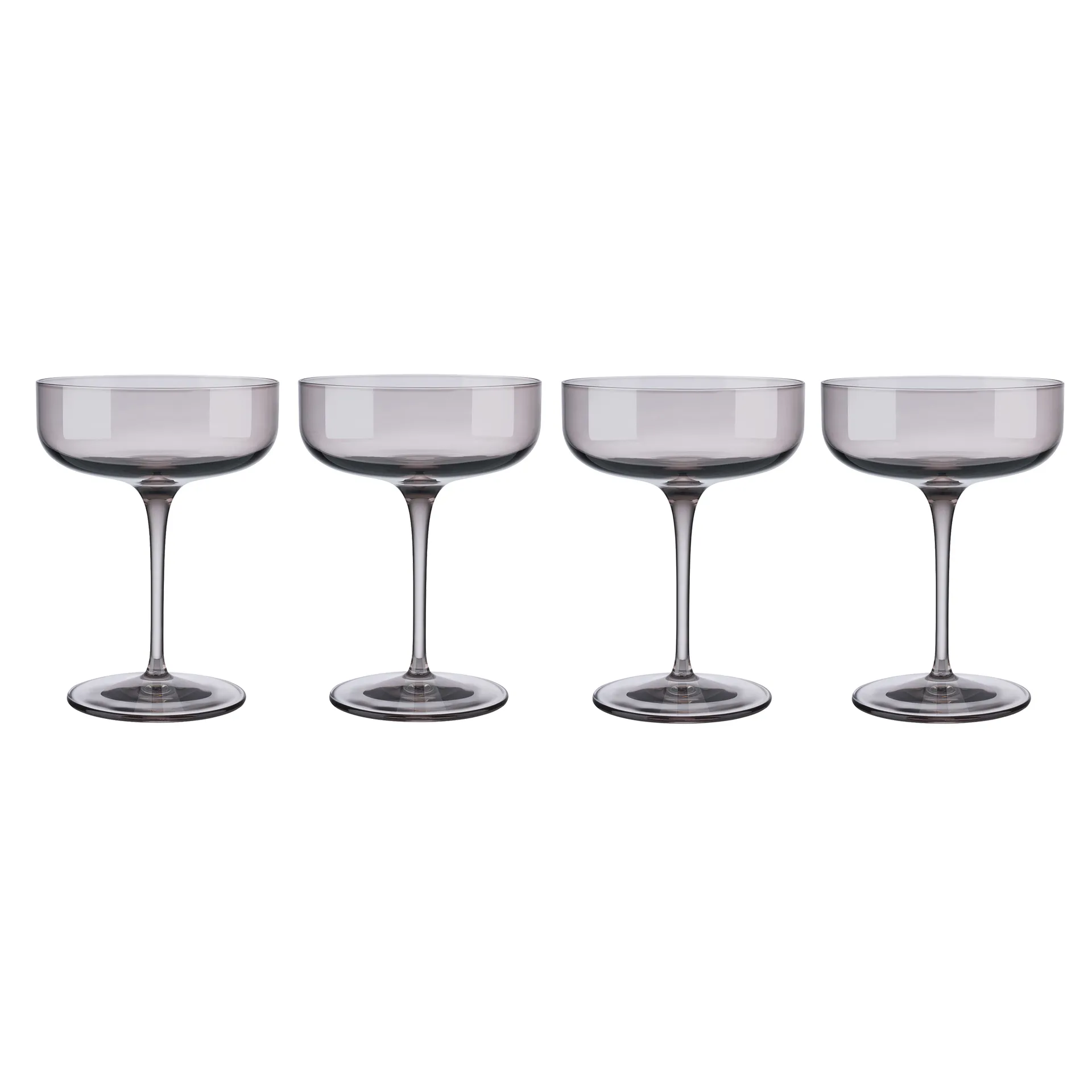 Fuum champagne glass coupe 30 cl 4-pack, Fungi blomus