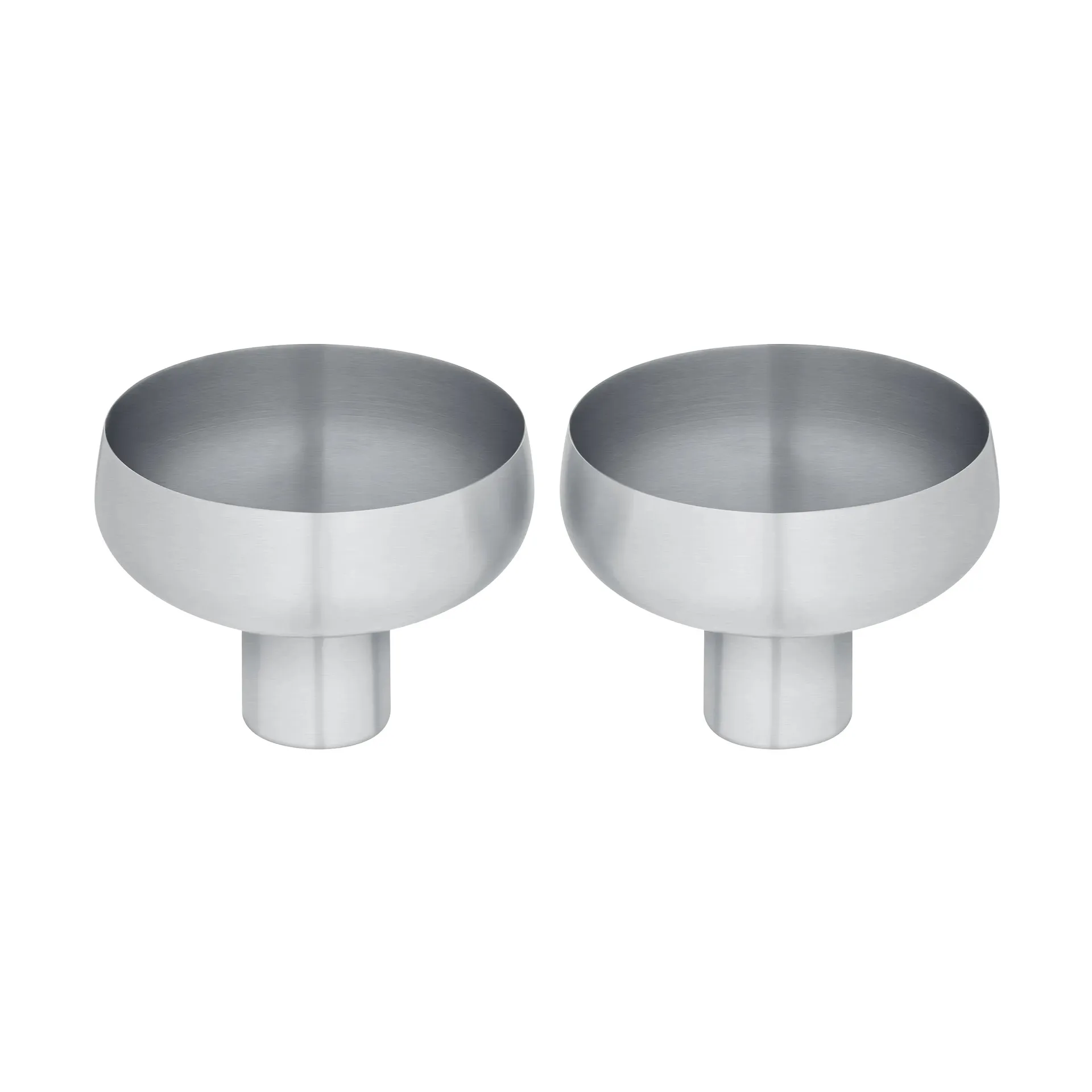 Koyoi champagne glass Coupe 9 cl, Stainless steel blomus