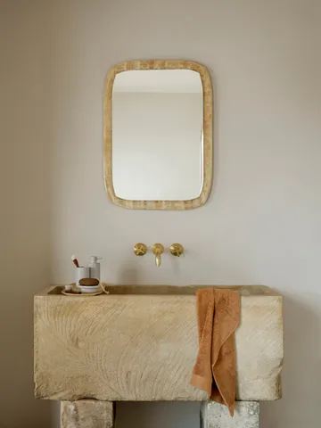 Kua soap dish - Moonbeam, Ø11x3.5 cm - blomus