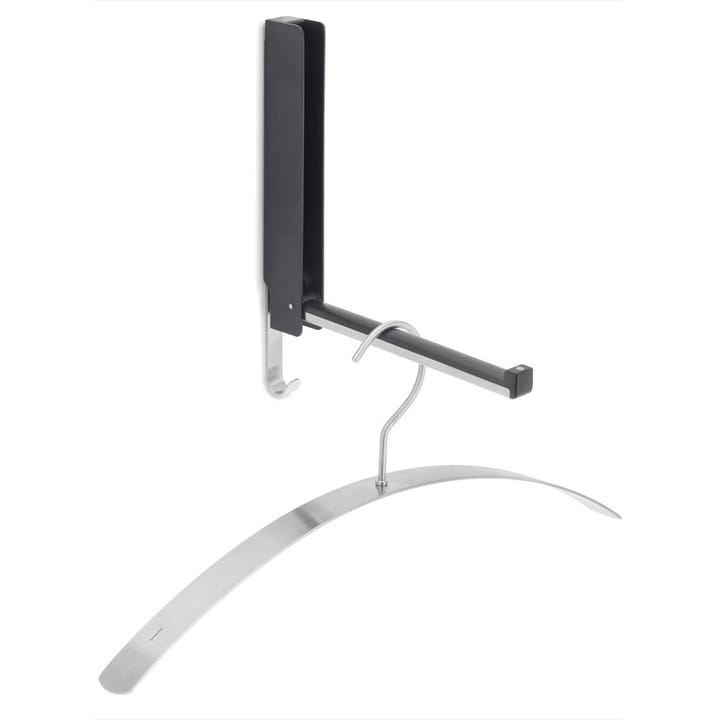 Lanca folding wall hook, Black blomus