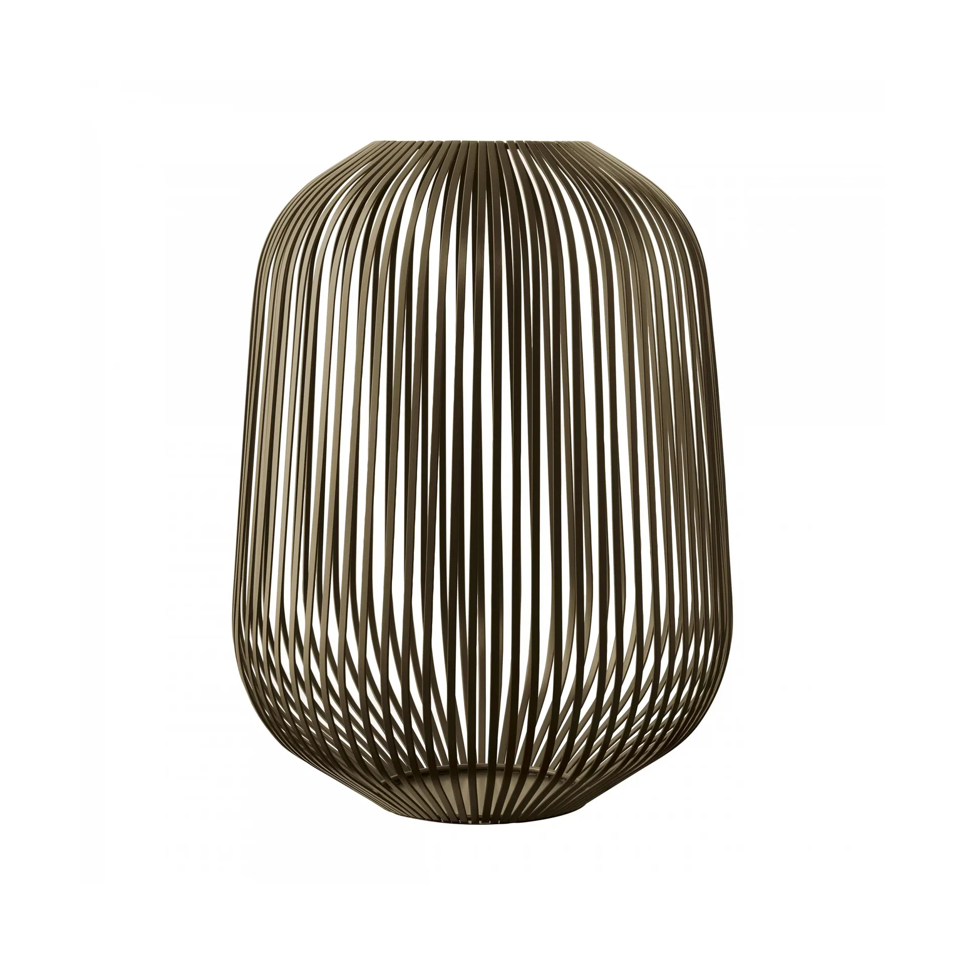 Lito lanterna lantern Ø33 cm, Burned metal blomus