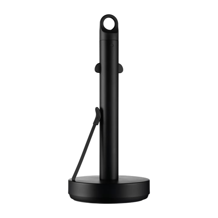 Loop kitchen paper holder, Black blomus