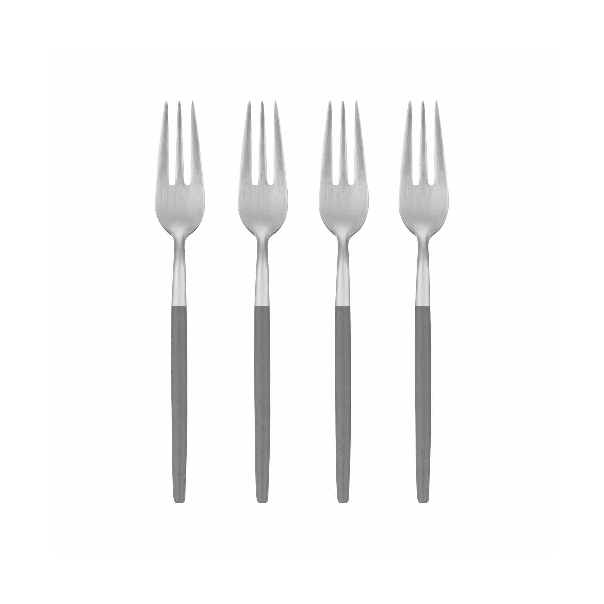 Maxime dessert fork 4-pack, Sharkskin blomus