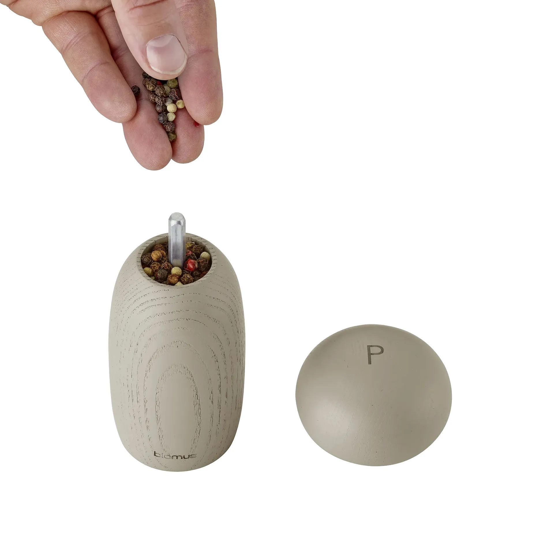 Moli Salt and Pepper Mill Set 13 cm, Moonbeam blomus