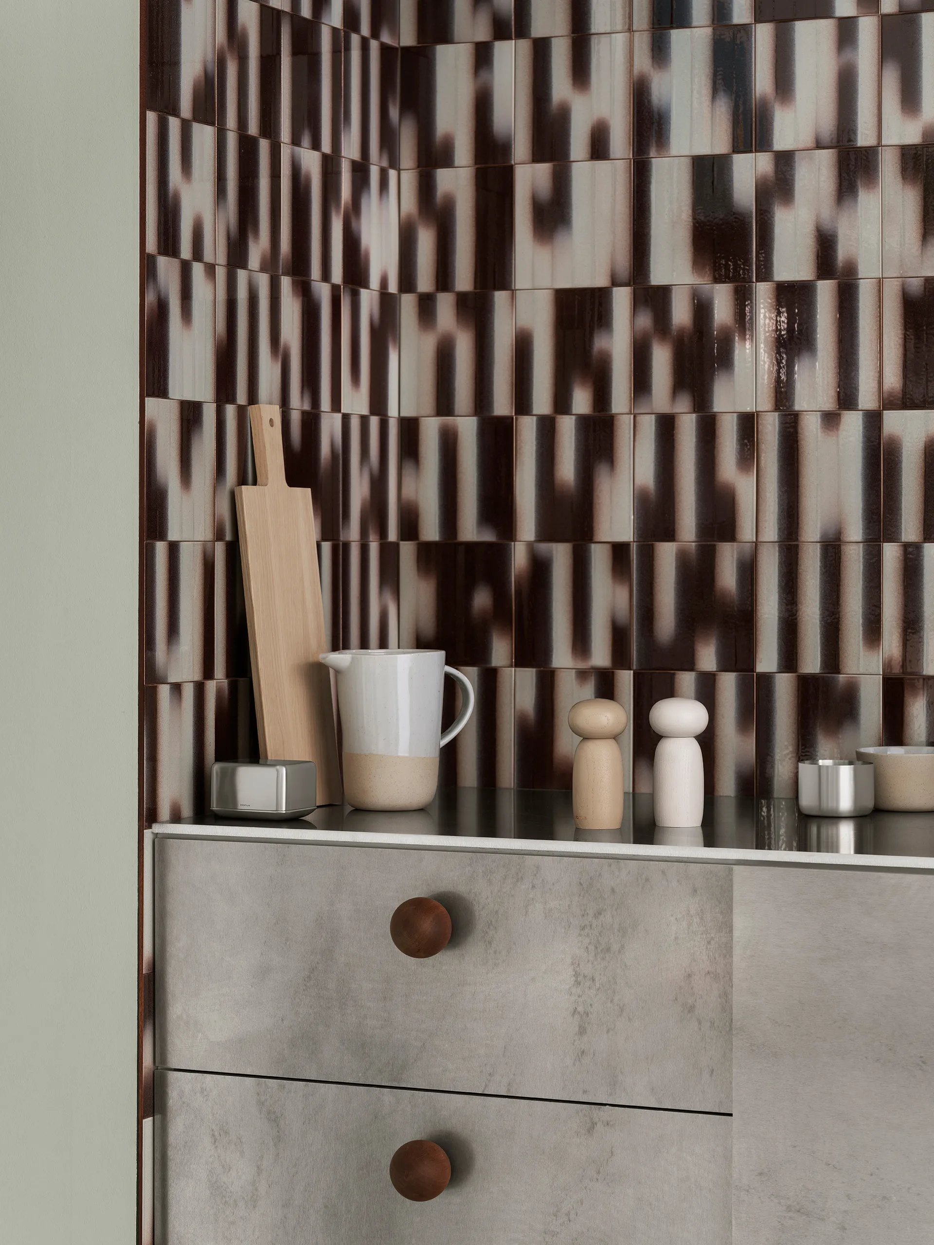 Moli Salt and Pepper Mill Set 13 cm, Moonbeam blomus