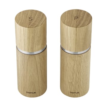 Pepe Salt and Pepper Grinder Set 15 cm - Oak - blomus
