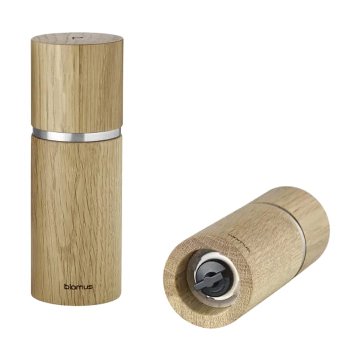 Pepe Salt and Pepper Grinder Set 15 cm, Oak blomus