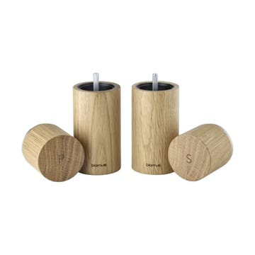 Pepe Salt and Pepper Grinder Set 15 cm - Oak - blomus