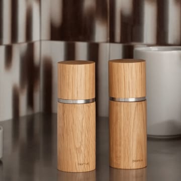 Pepe Salt and Pepper Grinder Set 15 cm - Oak - blomus