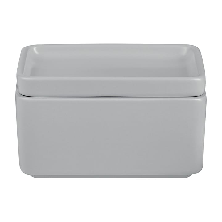 Pilar butter dish - storage box 250 ml, Mirage grey blomus