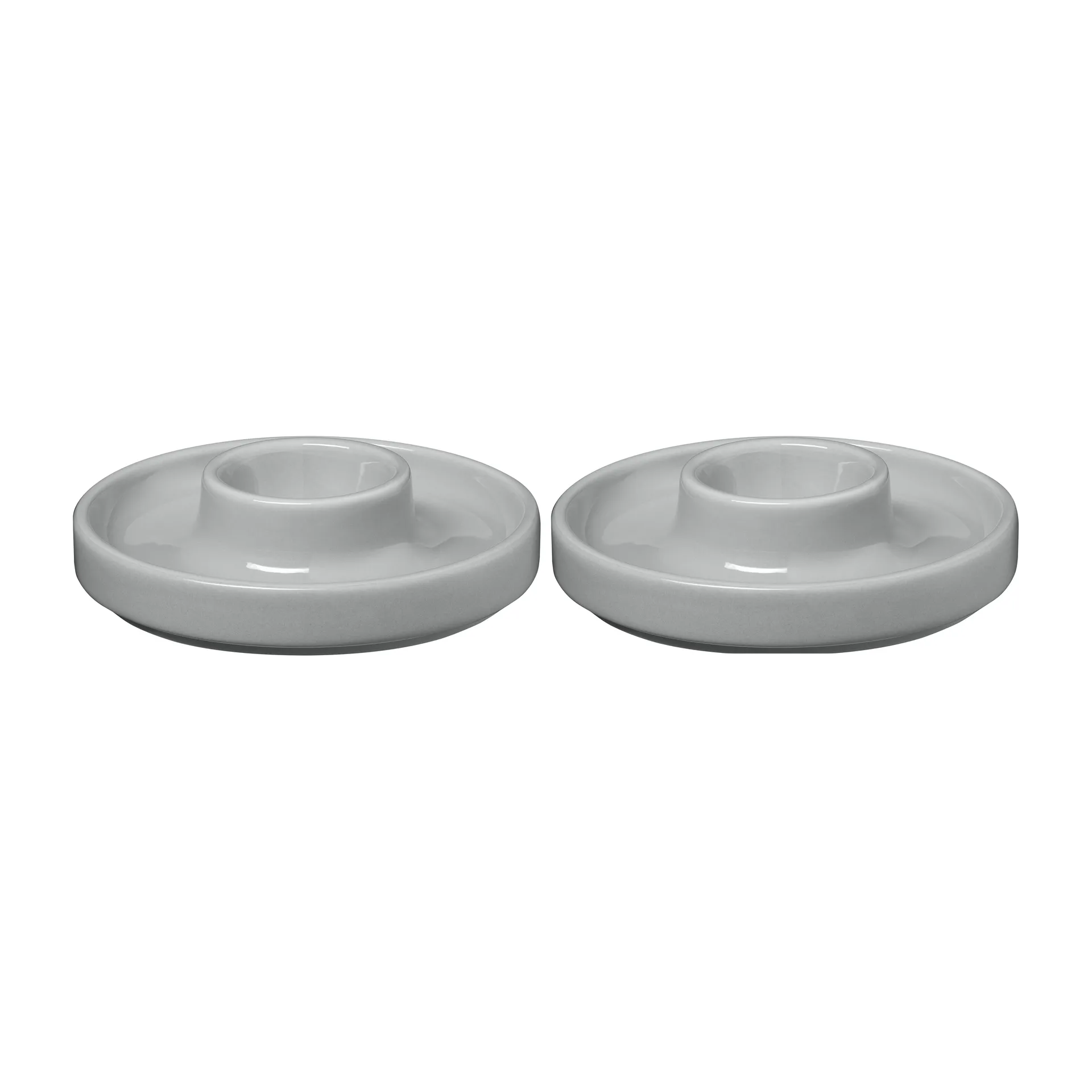 Pilar egg cup Ø10.4 cm 2-pack, Mirage grey blomus