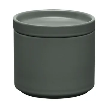 Pilar storage jar with lid - Agave Green, Ø10x9 cm - blomus