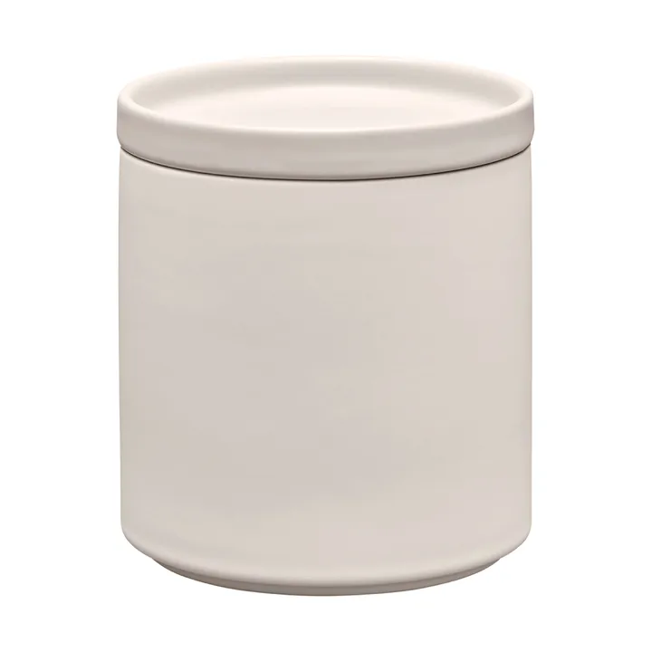 Pilar storage jar with lid - Moonbeam, Ø12x13.5 cm - Blomus