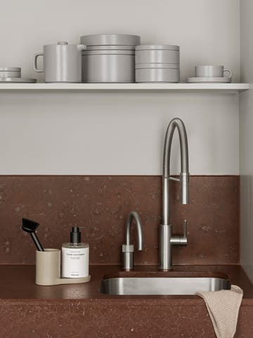 Piro dish brush and soap holder - Nomad - blomus