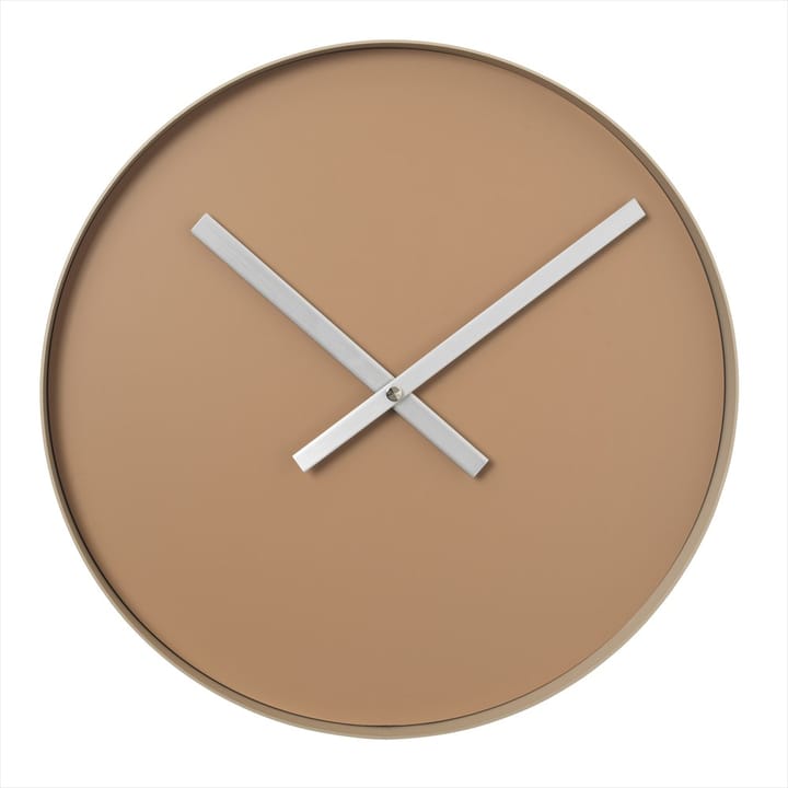Rim wall clock, Indian tan blomus