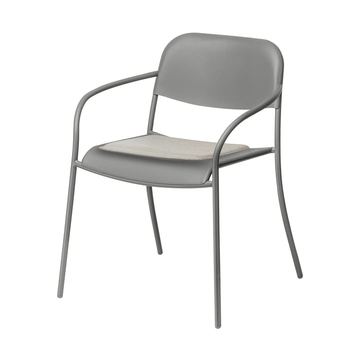 Seat pad to YUA chair and YUA lounge chair, Melange grey blomus