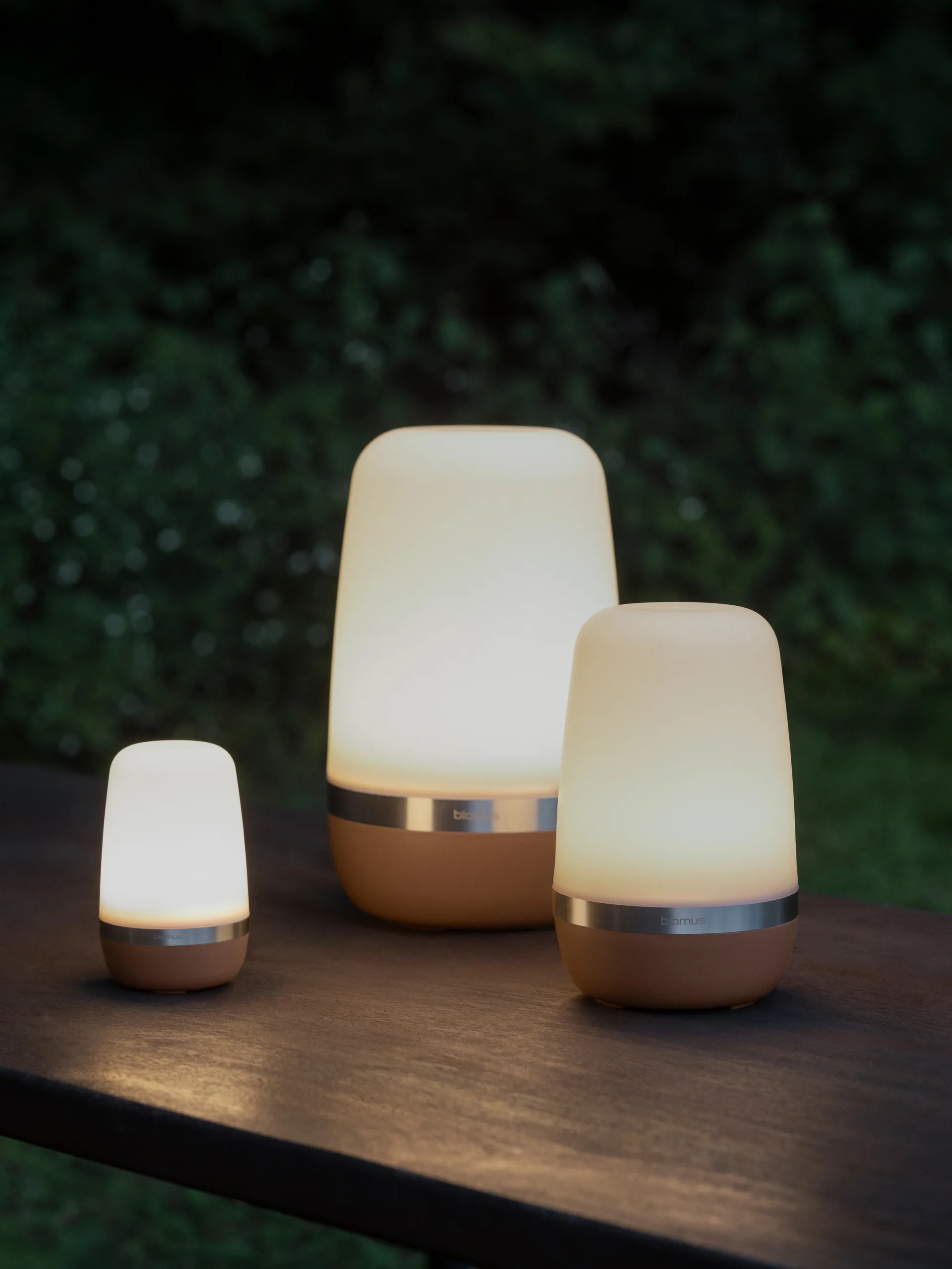 Spirit LED-lamp M 15 cm, Mocha mousse blomus