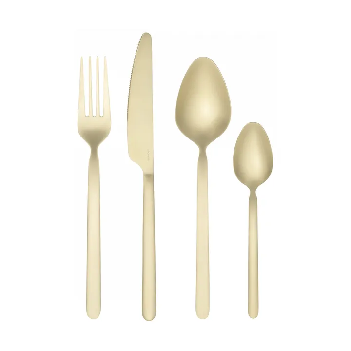 STELLA cutlery set champagne - 16 pieces - Blomus