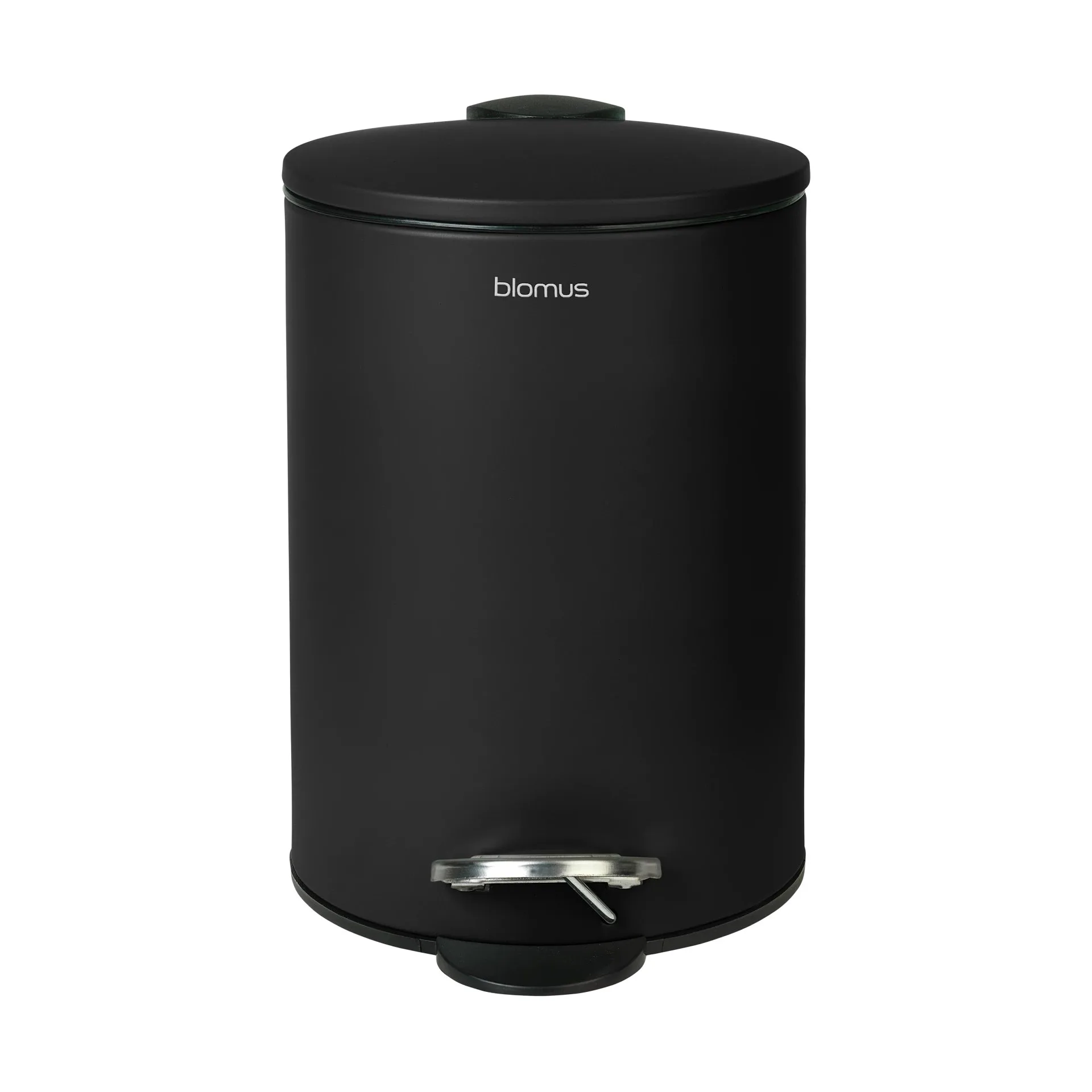 Tubo pedal bin 3 L, Black blomus