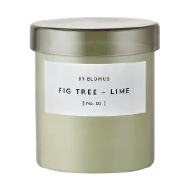 Valoa scented candle 45 hours - Fikon/Lime Agave Green - Blomus