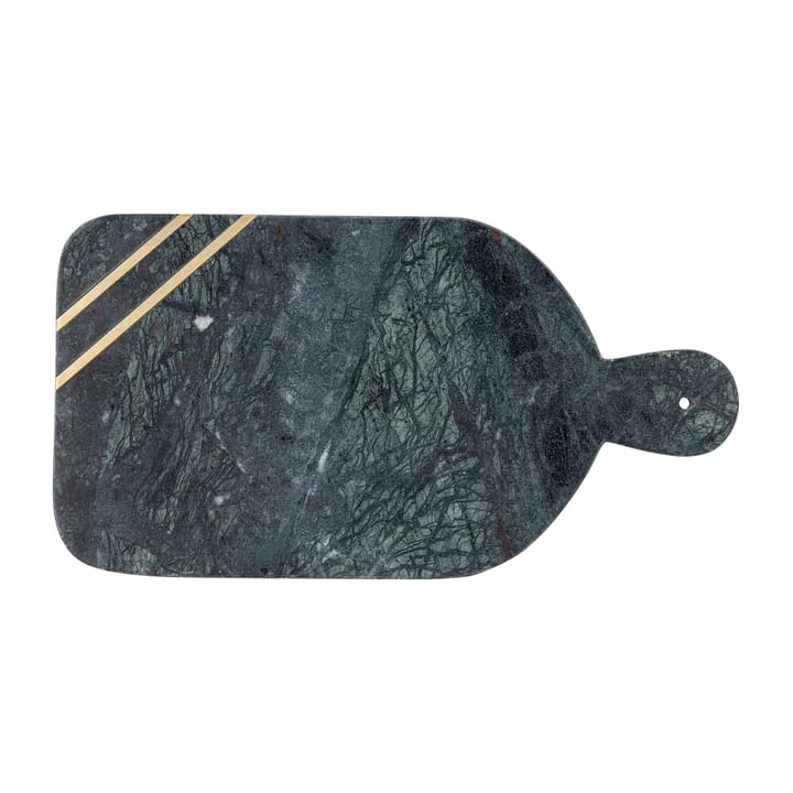 Adalin cutting board 20x38 cm - Green marble-Brass - Bloomingville