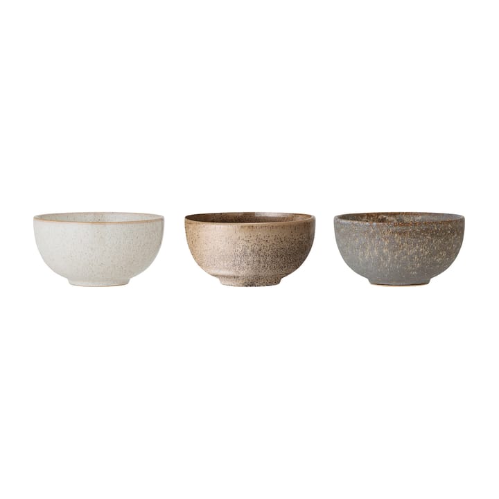 Addison bowl Ø16 cm 3 pieces - grey - Bloomingville