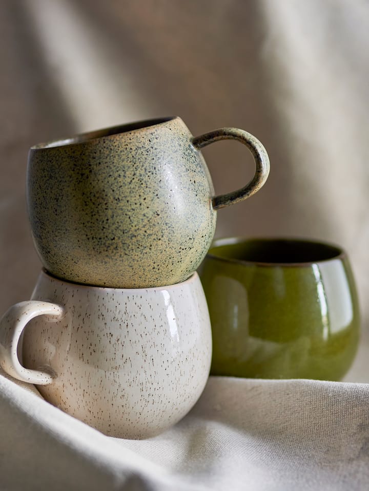 Addison cup 3 pieces, Green Bloomingville