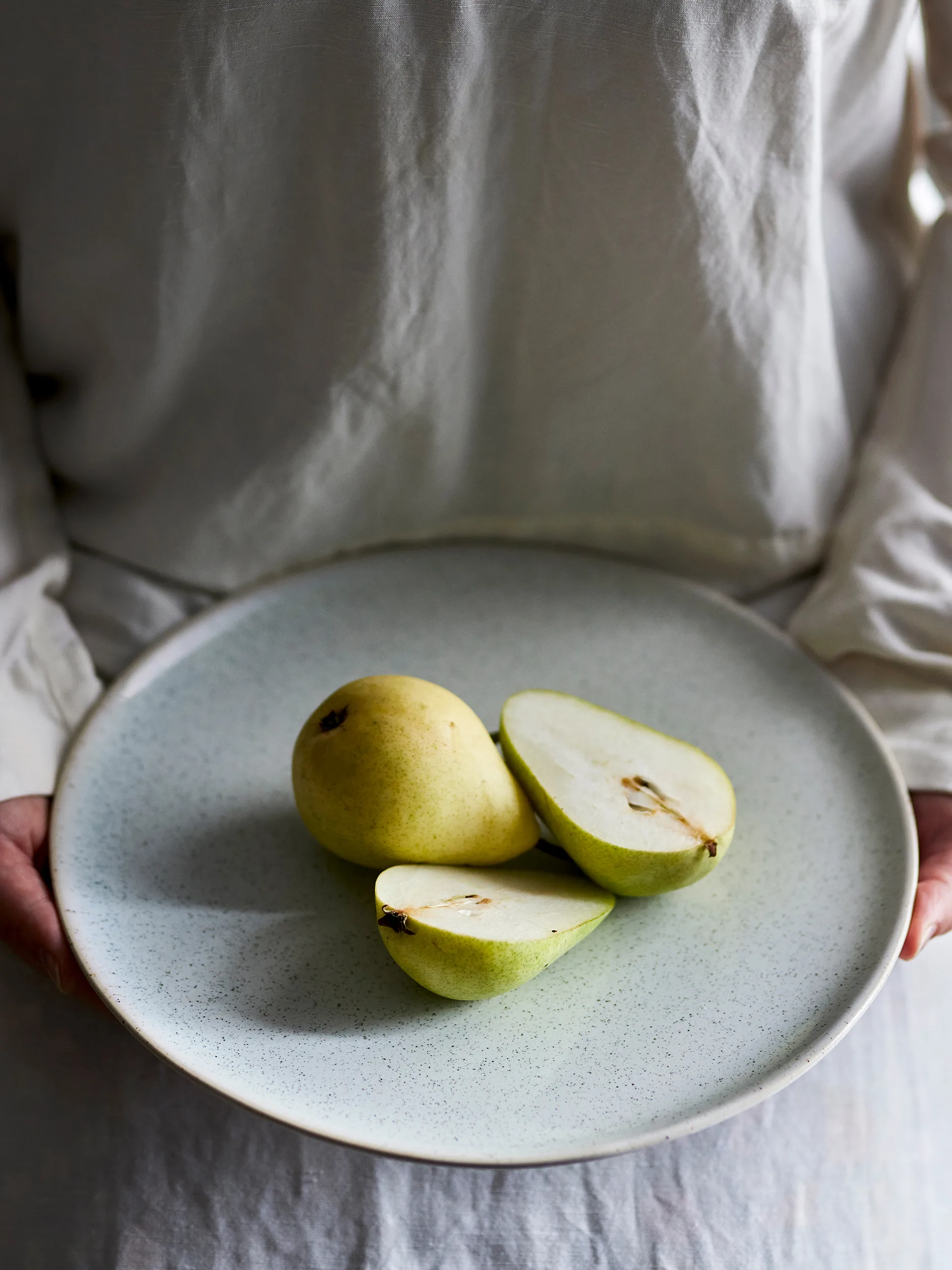 Addison plate Ø26.5 cm, White Bloomingville