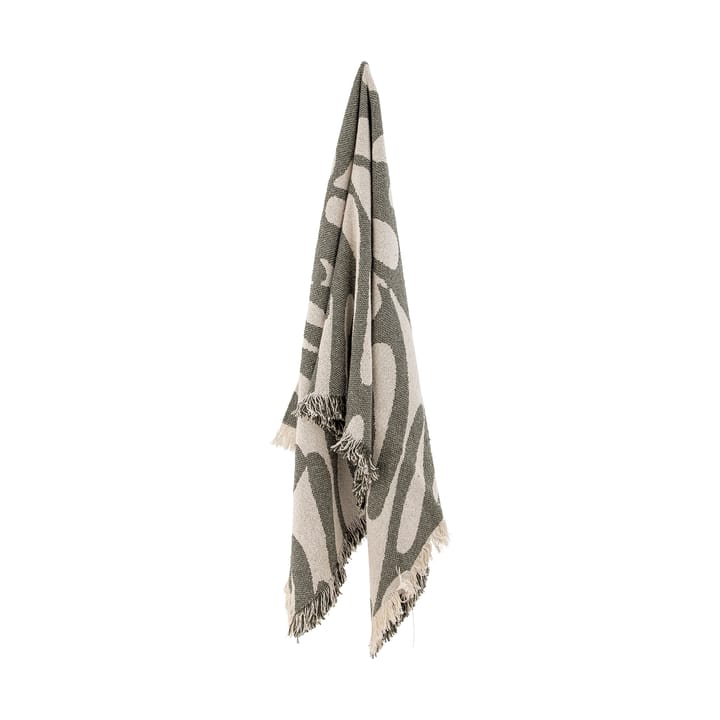Alk cotton throw 130x160 cm, Beige-green Bloomingville