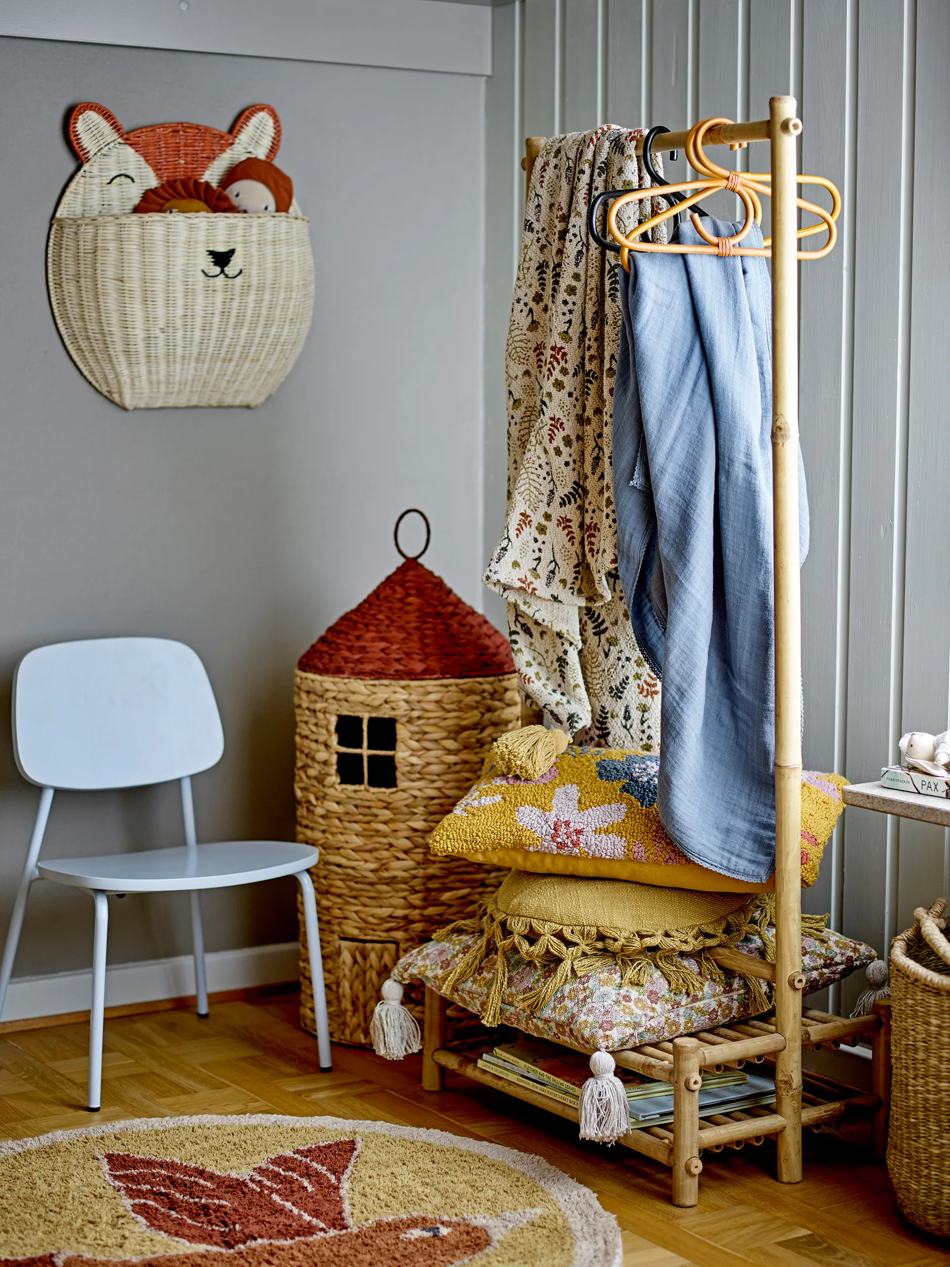 Amilly cushion 45x45 cm, Brown Bloomingville