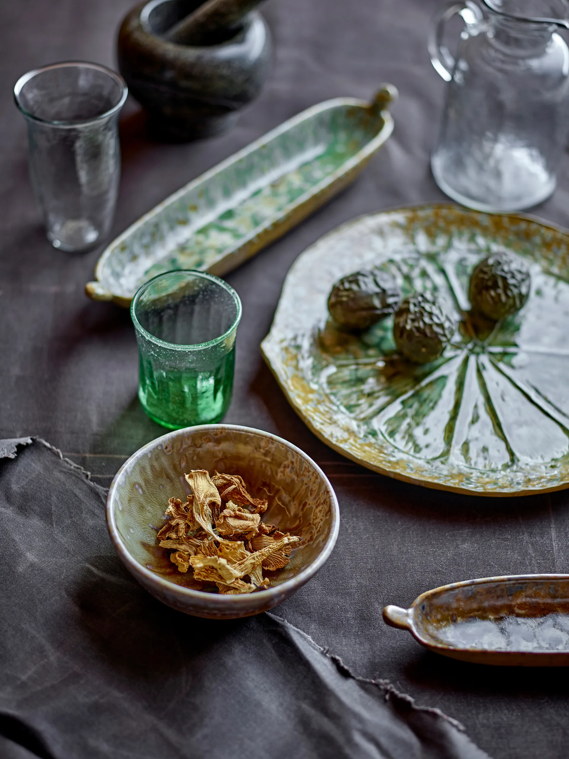 Asha drinking glass 4-pack, Clear Bloomingville