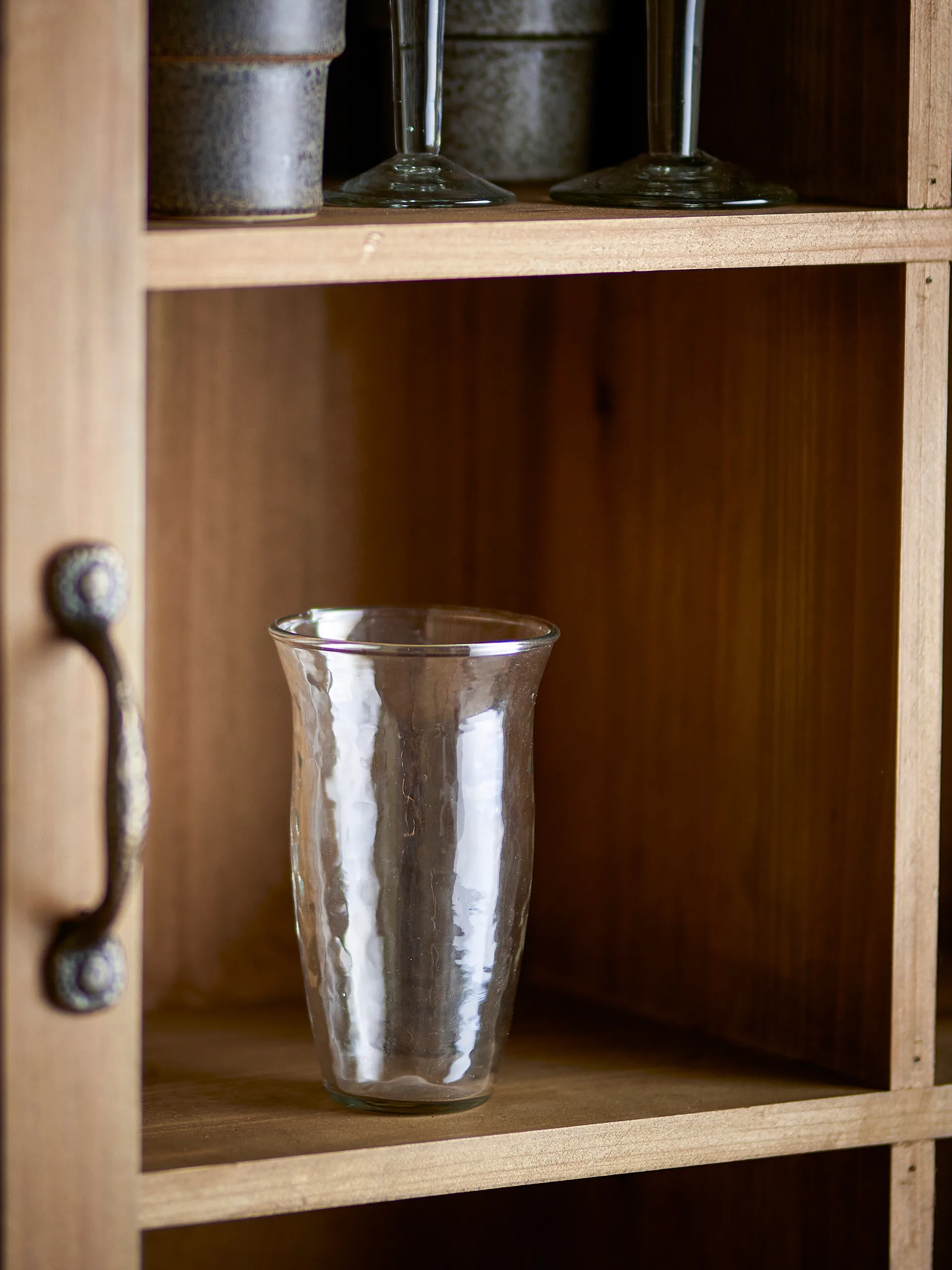 Asha drinking glass 4-pack, Clear Bloomingville