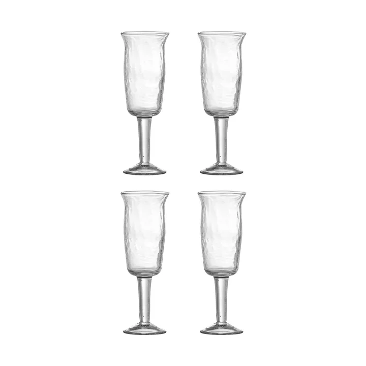 Asha white wine glass 4-pack - Clear - Bloomingville