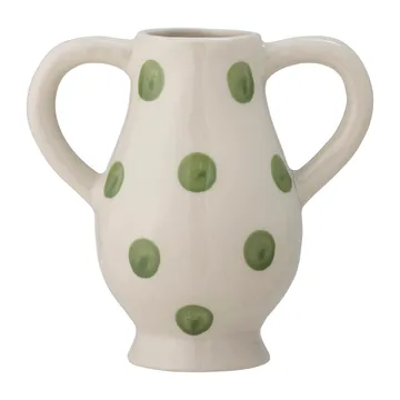 Asrin vase 15 cm - White-green - Bloomingville