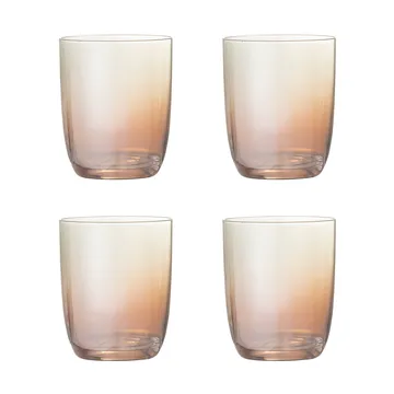 Aston drinking glass 4-pack - Bronze - Bloomingville