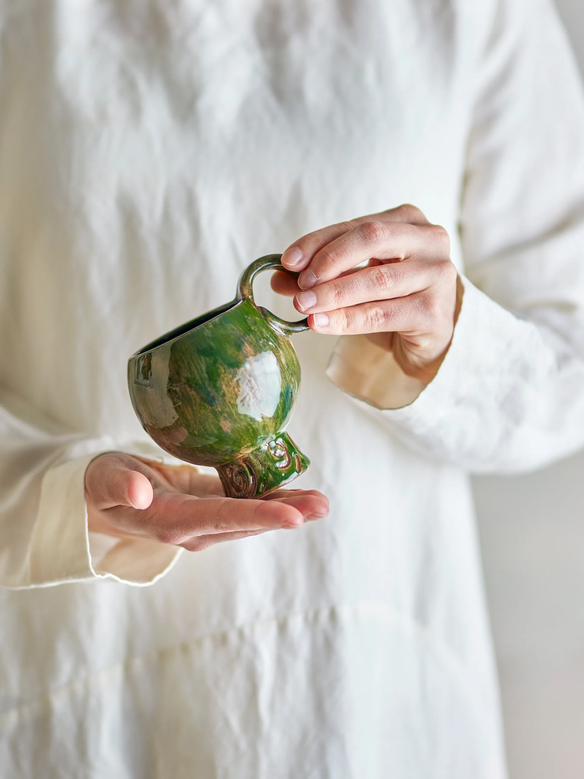 Avonlea cup 4-pack, Green Bloomingville