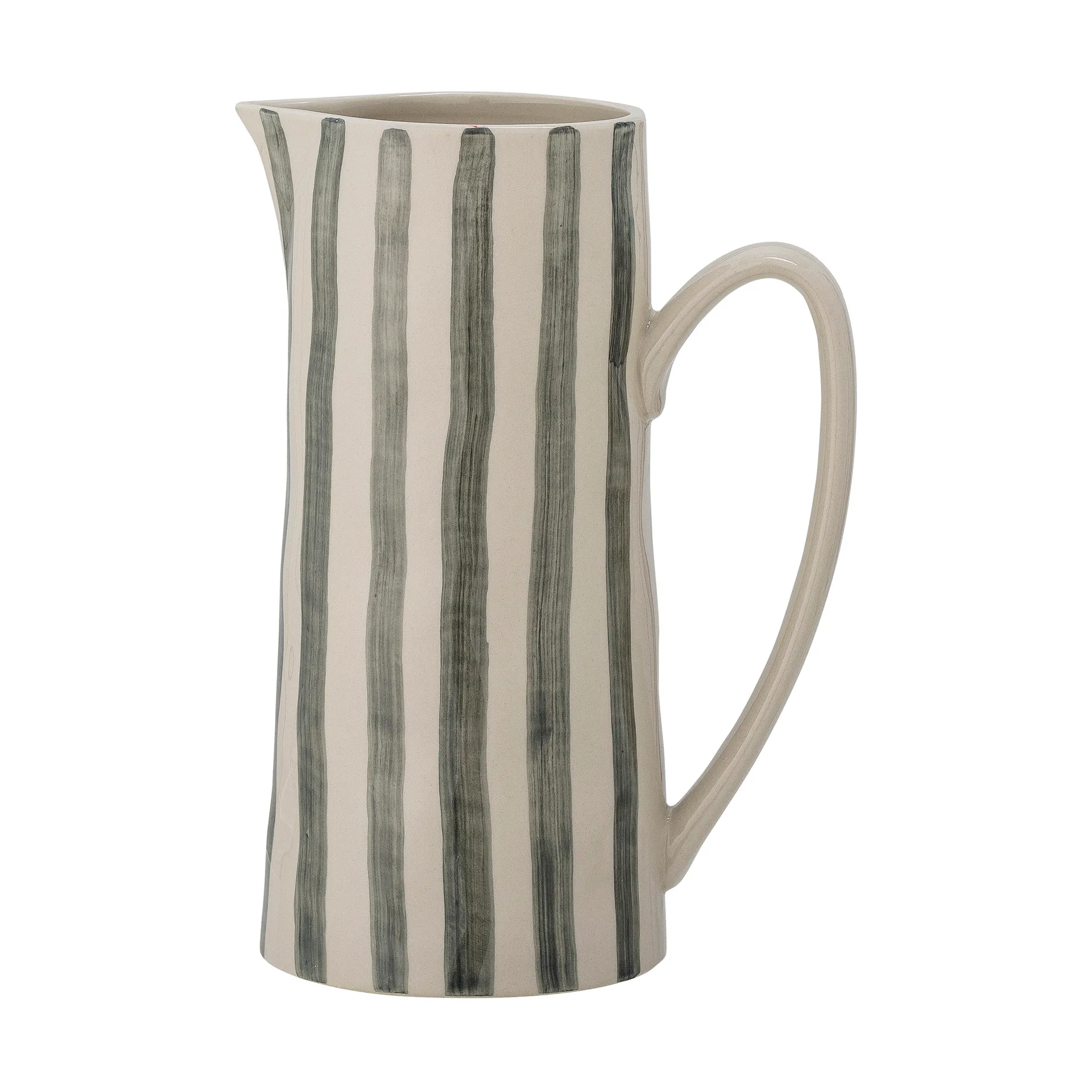 Begonia pot stoneware 23.5 cm, Green Bloomingville