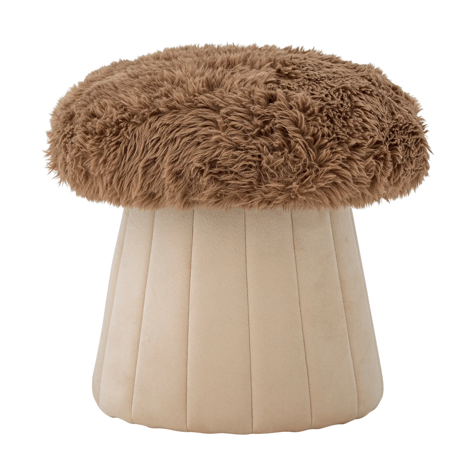 Bertil pouf Ø37 cm, Sponge, brown Bloomingville