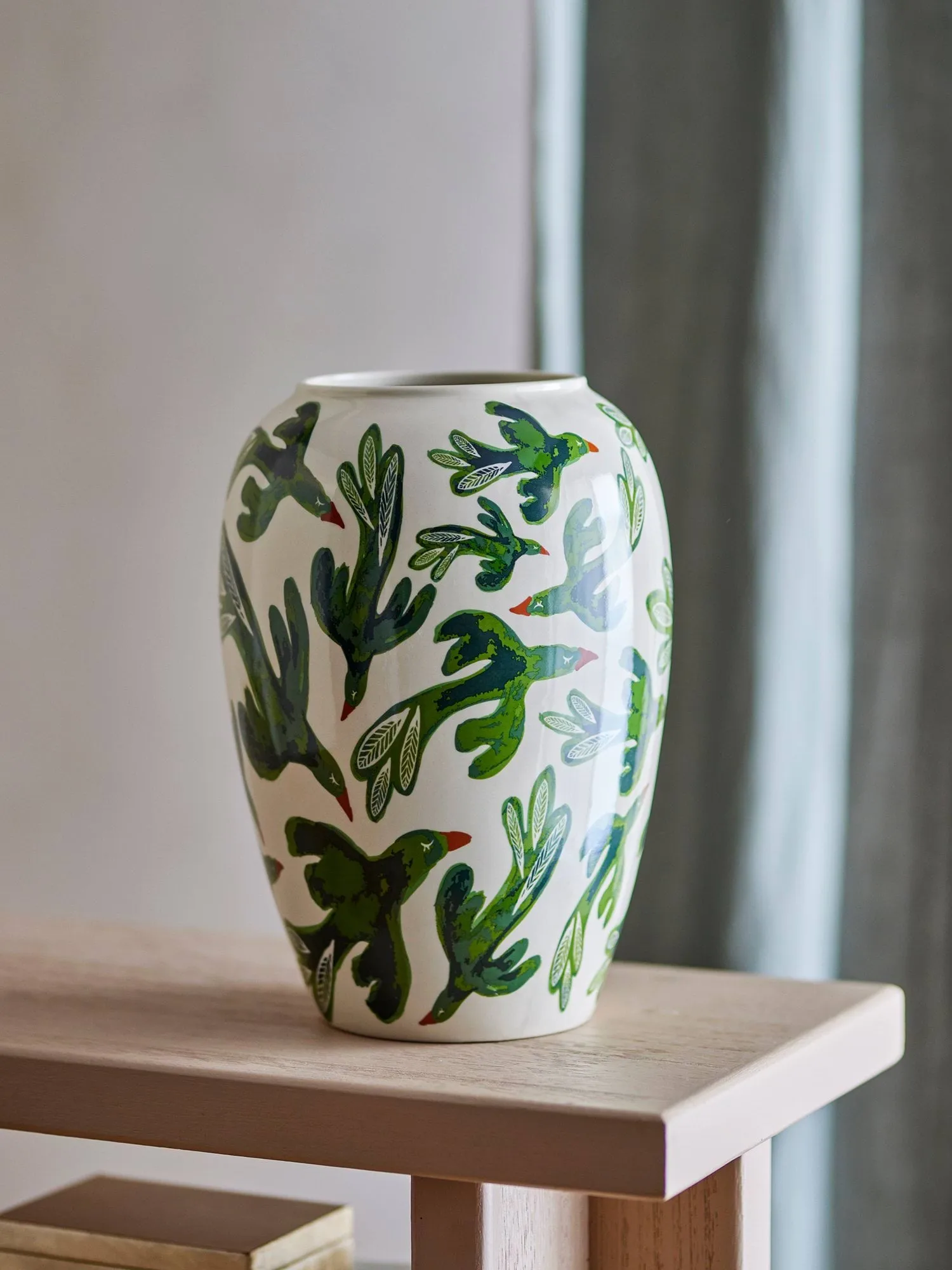 Birdliva vase, Multi, 21.5x33 cm Bloomingville