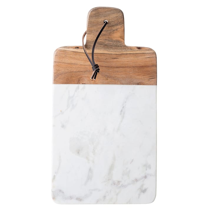 Bloomingville cutting board marble-mango wood - white - Bloomingville