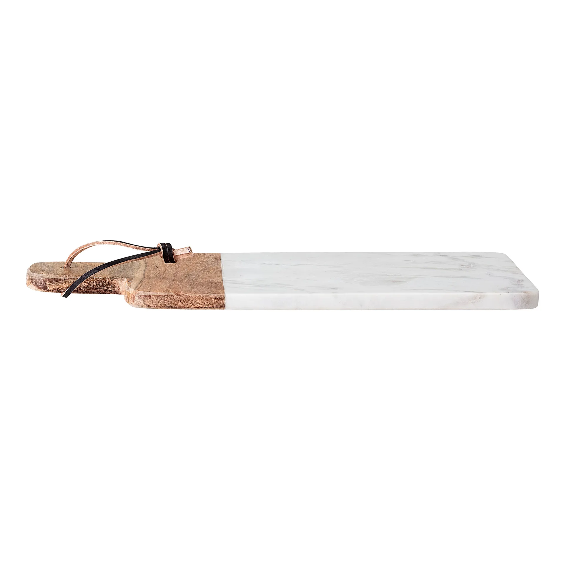 Bloomingville cutting board marble-mango wood, white Bloomingville