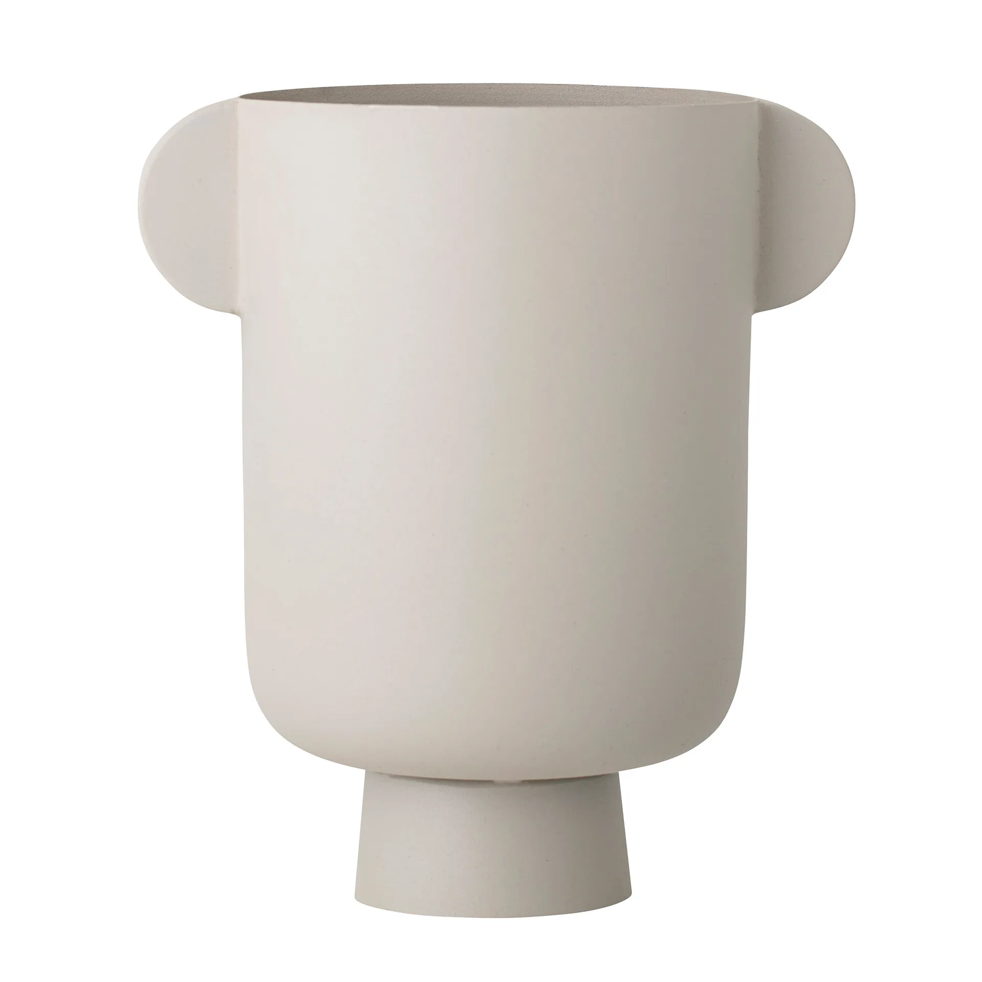 Bloomingville metal vase 29 cm, grey Bloomingville